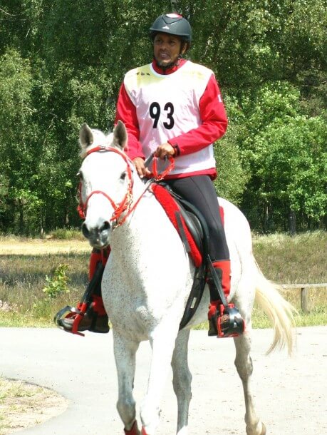 Globetrotter Luhmühlen Challenge 2012 - Yusuf Ali Al Taher auf seinem Anglo-Araber Elnino