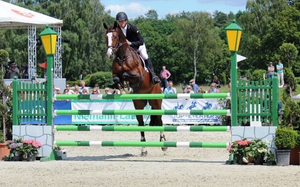 Sieger im CCI4* 2014 in Luhmühlen: Tim Price mit Wesko